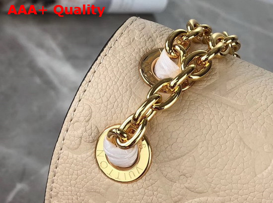 Louis Vuitton Vavin BB Creme Monogram Empreinte Leather M44553 Replica