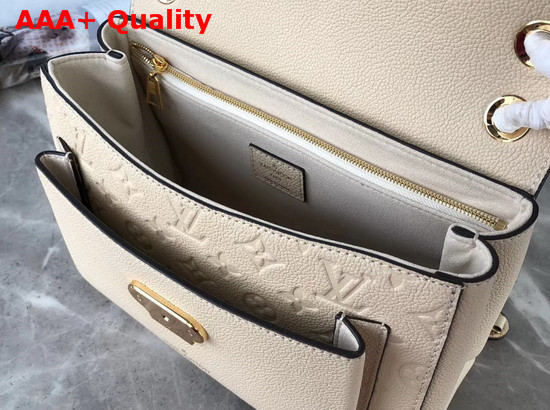 Louis Vuitton Vavin BB Creme Monogram Empreinte Leather M44553 Replica