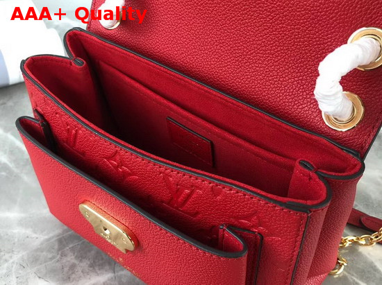 Louis Vuitton Vavin BB Scarlet Monogram Empreinte Leather M44554 Replica