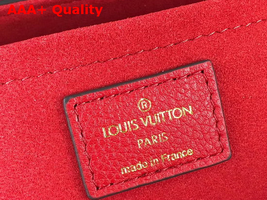 Louis Vuitton Vavin BB Scarlet Monogram Empreinte Leather M44554 Replica