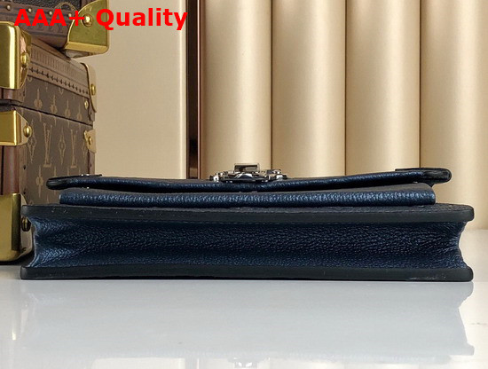 Louis Vuitton Vavin Chain Wallet Monogram Empreinte Leather Navy Nacre M59077 Replica