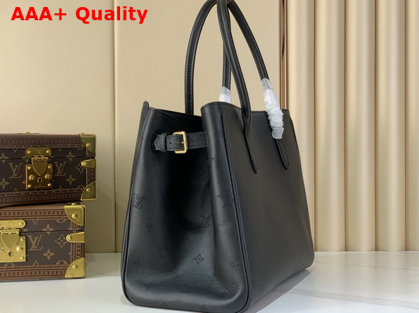 Louis Vuitton Vendome MM Handbag in Black Calfskin Leather M26338 Replica