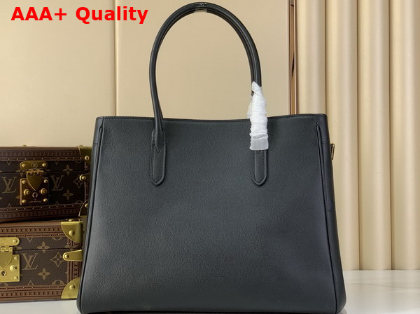 Louis Vuitton Vendome MM Handbag in Black Calfskin Leather M26338 Replica