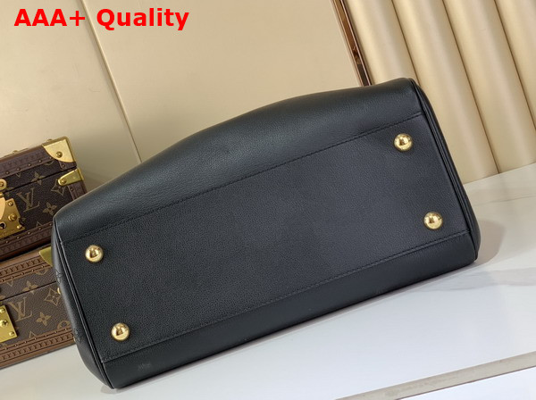 Louis Vuitton Vendome MM Handbag in Black Calfskin Leather M26338 Replica