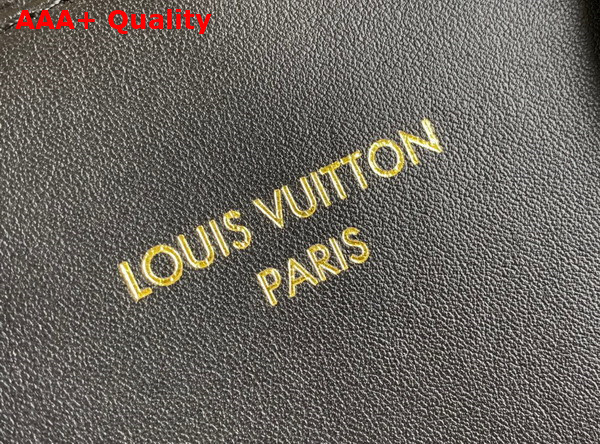 Louis Vuitton Vendome MM Handbag in Black Taurillon Leather M22914 Replica