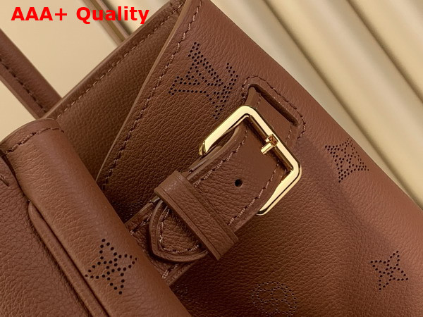 Louis Vuitton Vendome MM Handbag in Cognac Brown Calfskin Leather M26501 Replica