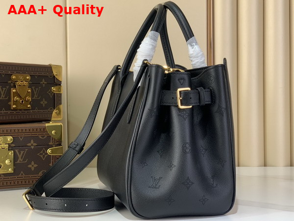 Louis Vuitton Vendome PM Tote in Obscure Black Calfskin M26502 Replica