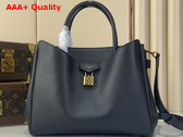Louis Vuitton Vendome PM Tote in Obscure Black Calfskin M26502 Replica