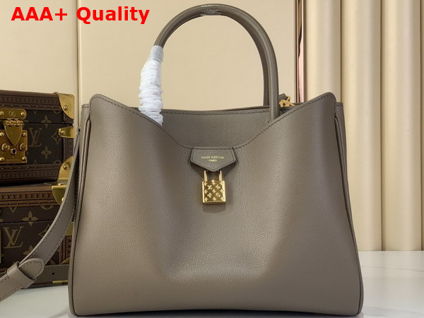 Louis Vuitton Vendome PM Tote in Taupe Calfskin Leather M27040 Replica