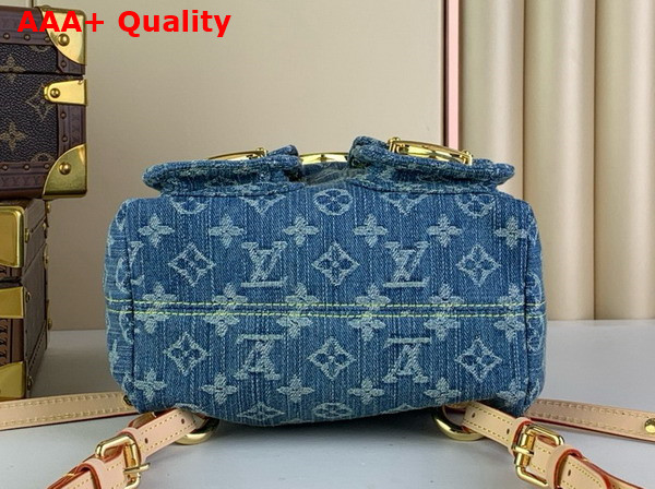 Louis Vuitton Venice Backpack in Blue Monogram Denim M46836 Replica