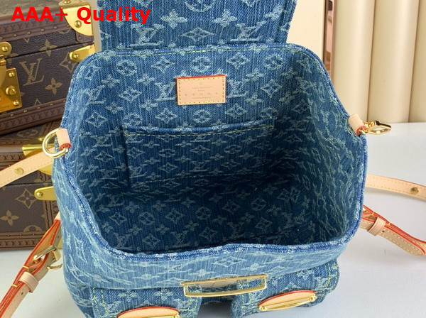 Louis Vuitton Venice Backpack in Blue Monogram Denim M46836 Replica