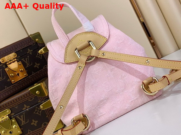 Louis Vuitton Venice Backpack in Washed Pink Monogram Denim M13031 Replica