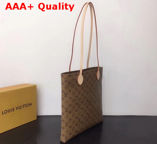 Louis Vuitton Vertical Cabas in Monogram Reverse Canvas Replica