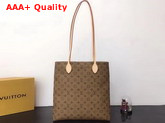 Louis Vuitton Vertical Cabas in Monogram Reverse Canvas Replica