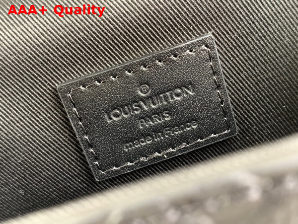 Louis Vuitton Vertical Trunk Wearable Wallet in Black Taurillon Monogram Cowhide Leather M82070 Replica