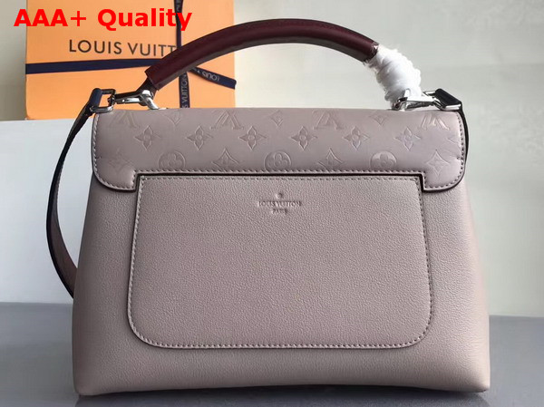 Louis Vuitton Very One Handle Light Grey Cuir Plume and Cuir Ecume Cowhide Leathers Exterior Replica