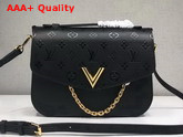 Louis Vuitton Very Saddle Bag Black M53382 Replica