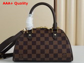 Louis Vuitton Vintage Bowling Bag in Damier Ebene Canvas Replica