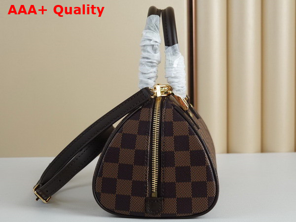 Louis Vuitton Vintage Bowling Bag in Damier Ebene Canvas Replica