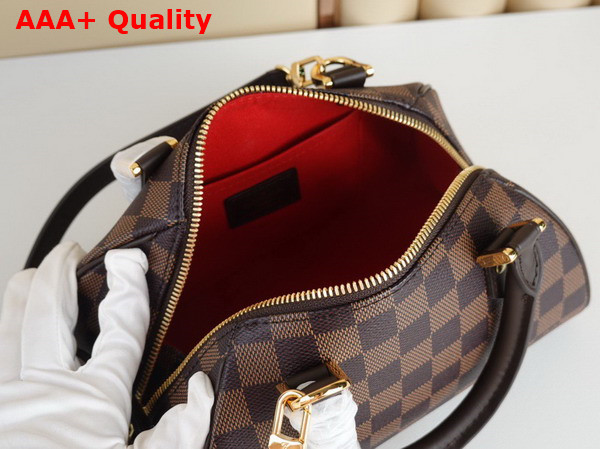 Louis Vuitton Vintage Bowling Bag in Damier Ebene Canvas Replica