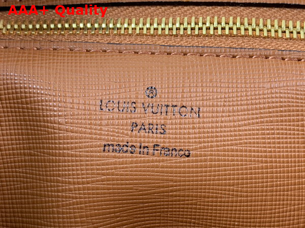 Louis Vuitton Vintage Camera Bag in Monogram Canvas and Natural Cowhide Leather Replica