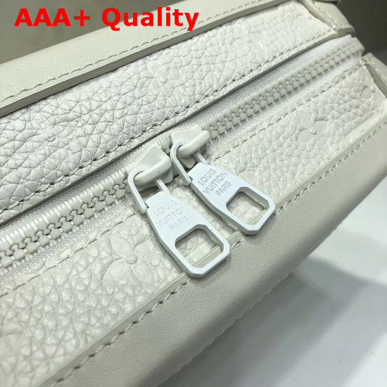 Louis Vuitton Virgil Abloh Box Bag White Monogram Empreinte Leather Replica