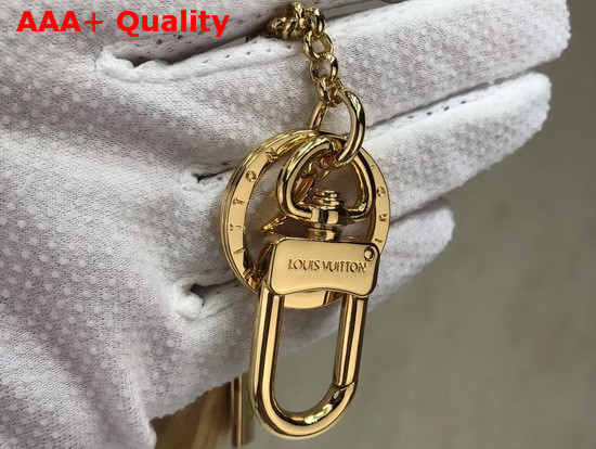 Louis Vuitton Vivienne Bag Charm and Key Holder Pink Resin and Pear Wood M67298 Replica