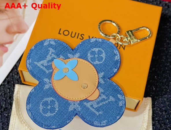 Louis Vuitton Vivienne Denim Bag Charm M03659 Replica