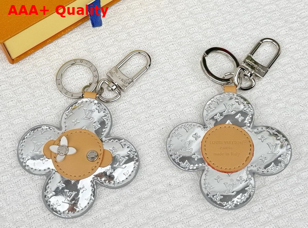 Louis Vuitton Vivienne Head Mng Mirror Key Holder in Silver M03280 Replica