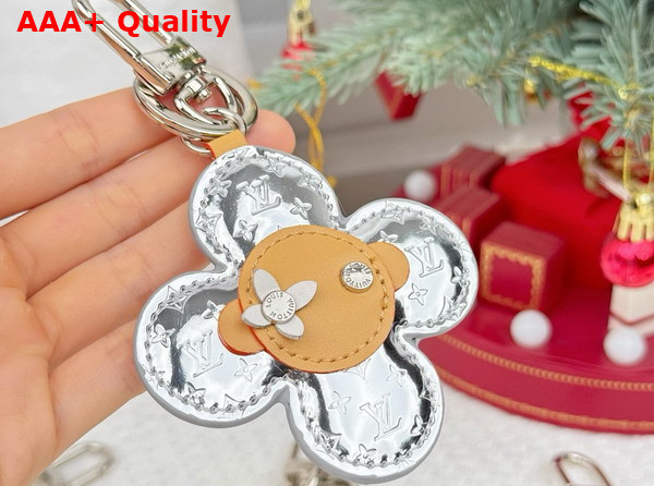 Louis Vuitton Vivienne Head Mng Mirror Key Holder in Silver M03280 Replica