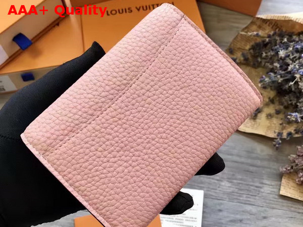 Louis Vuitton Vivienne LV Compact Wallet in Pink Taurillon Leather Replica