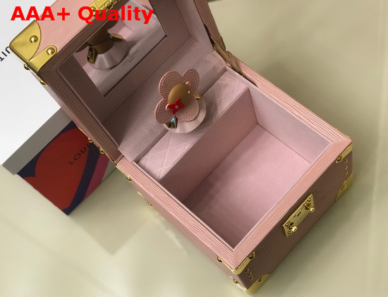 Louis Vuitton Vivienne Music Box Pink Epi Leather GI0553 Replica