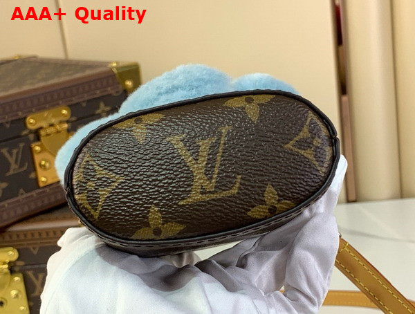 Louis Vuitton Vivienne Phone Pouch Monogram Azur Frost Coated Canvas M12269 Replica
