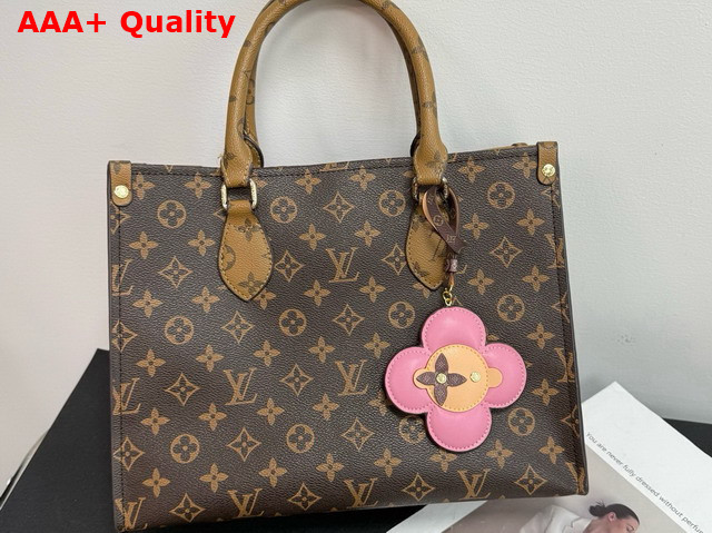 Louis Vuitton Vivienne Strap Bag Charm Pink M02593 Replica