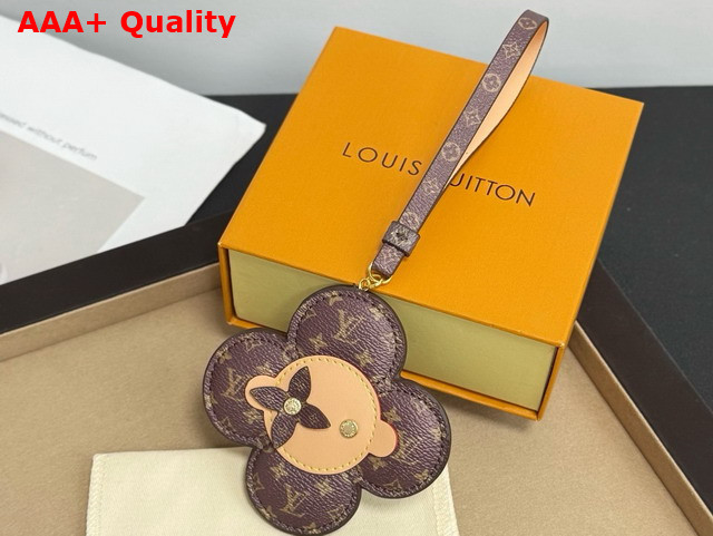 Louis Vuitton Vivienne Strap Bag Charm Pink M02593 Replica