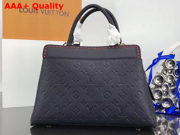 Louis Vuitton Vosges MM Monogram Empreinte Marine Rouge M43738 Replica