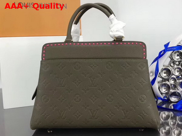 Louis Vuitton Vosges MM Olive Monogram Empreinte Leather Replica