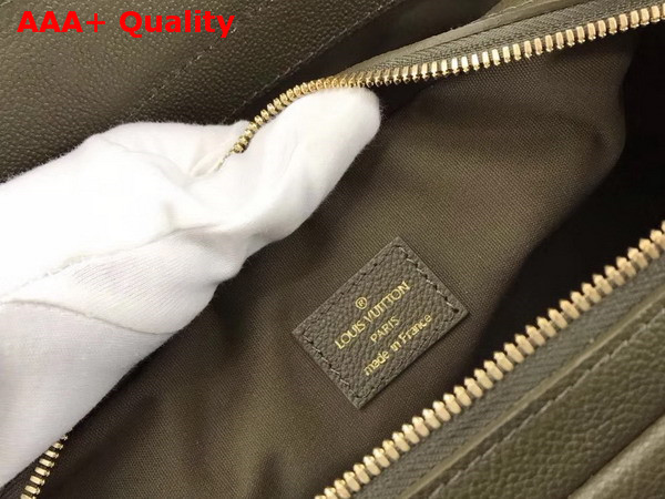 Louis Vuitton Vosges MM Olive Monogram Empreinte Leather Replica