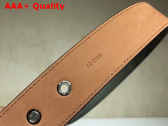 Louis Vuitton Voyager 35mm Belt Monogram Titanium Canvas MP043U Replica