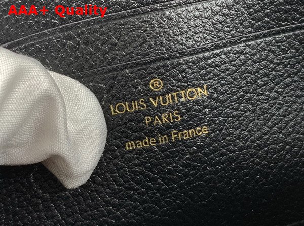 Louis Vuitton Wallet On Chain Ivy Black Monogram Empreinte Leather Replica