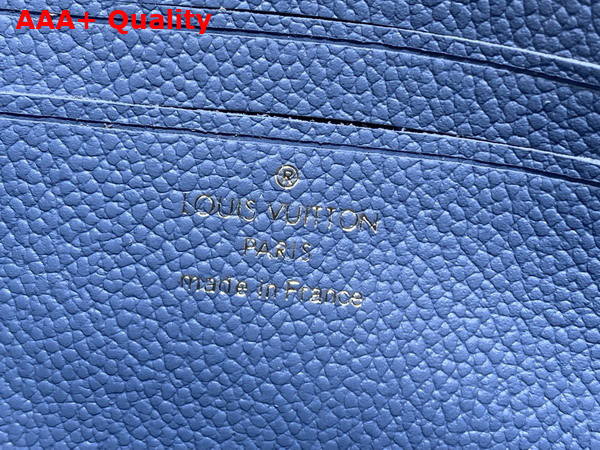 Louis Vuitton Wallet On Chain Ivy Blue Jean Monogram Empreinte Leather M27755 Replica