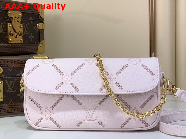 Louis Vuitton Wallet On Chain Ivy Monogram Empreinte Couture Leather Light Bliss Couture M29502 Replica