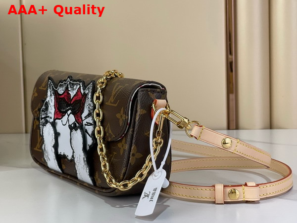 Louis Vuitton Wallet On Chain Ivy Monogram Pay Tribute to Her Love of Cats M15148 Replica