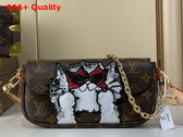 Louis Vuitton Wallet On Chain Ivy Monogram Pay Tribute to Her Love of Cats M15148 Replica