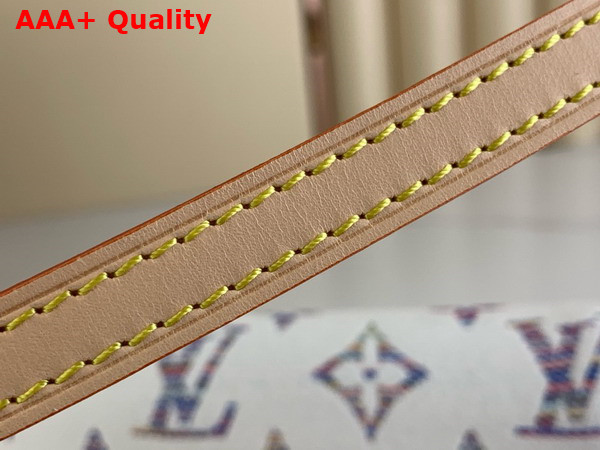 Louis Vuitton Wallet On Chain Ivy Multicolor White Monogram Jacquard Fabric M83499 Replica
