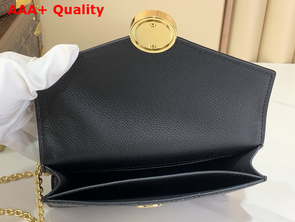 Louis Vuitton Wallet On Chain Rosy Black Monogram Empreinte Leather M13569 Replica