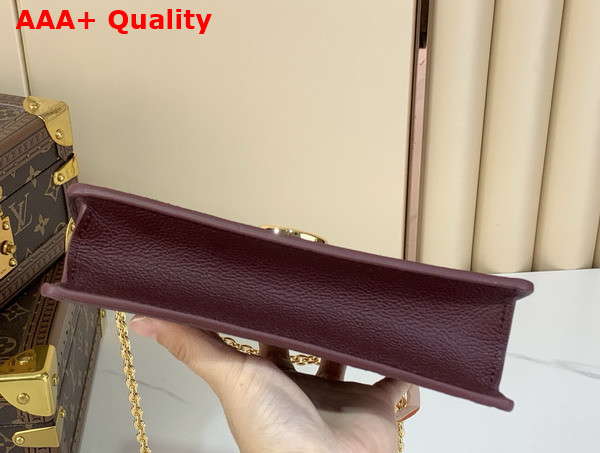 Louis Vuitton Wallet On Chain Rosy Grenat Monogram Empreinte Leather M25814 Replica