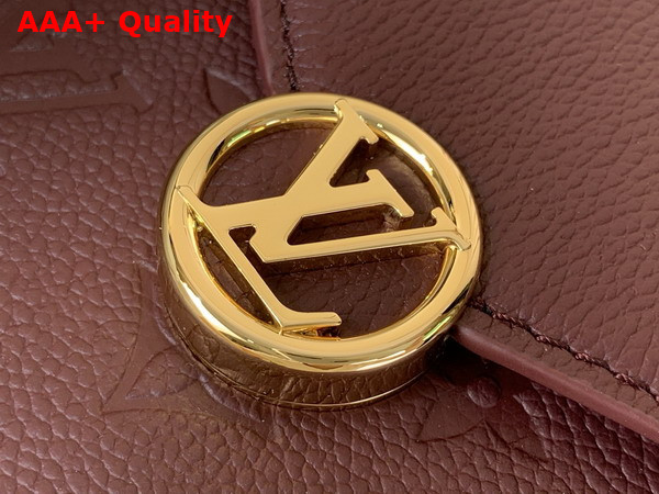 Louis Vuitton Wallet On Chain Rosy Grenat Monogram Empreinte Leather M25814 Replica