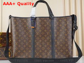 Louis Vuitton Week End Tote GM Monogram Macassar Coated Canvas M45733 Replica