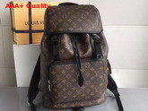 Louis Vuitton Zack Backpack Monogram Macassar M43422 Replica